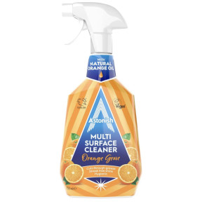 Засіб для чищення поверхонь Astonish Multi Surface Cleaner Orange Grove з натуральною апельсиновою олією, 750 мл